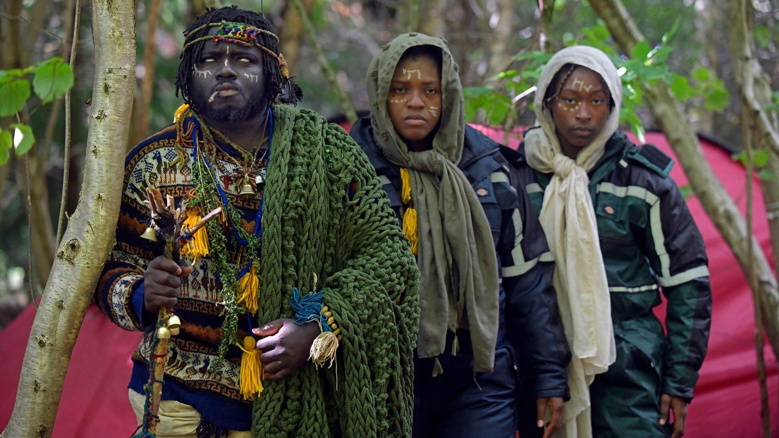 Two arrested as ‘African tribe’ evicted in raid on group’s woodland camp