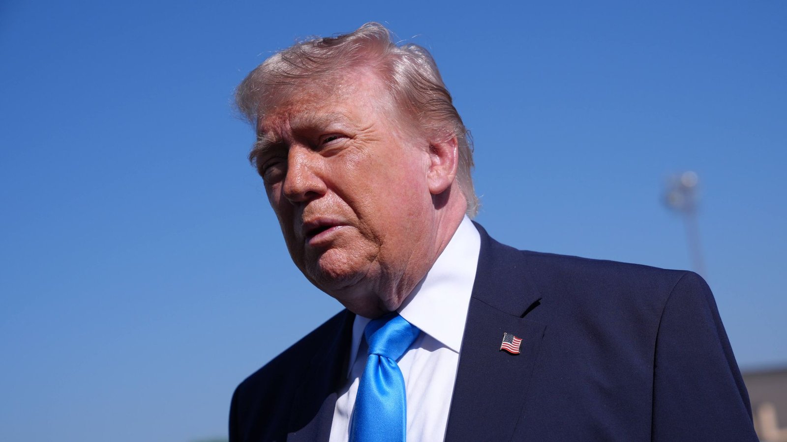 Trump shares AI video of him throwing Stephen Colbert in bin
