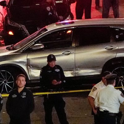 ICE agent shoots man in New York City with five-year-old in car